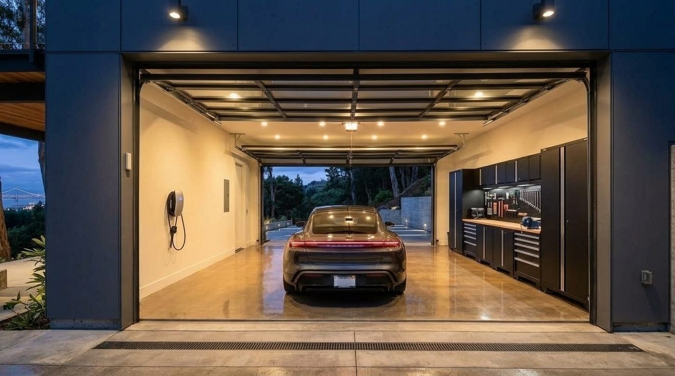 Nora Daher Overhead Garage Door Service Precision Mechanical Workshop in Parlier, CA